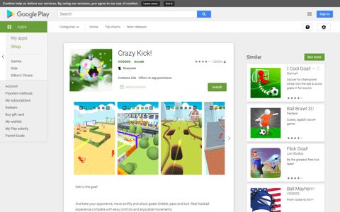 Crazy Kick! - Apps on Google Play