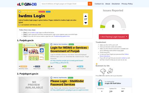 Iwdms Login - A database full of login pages from all over the ...