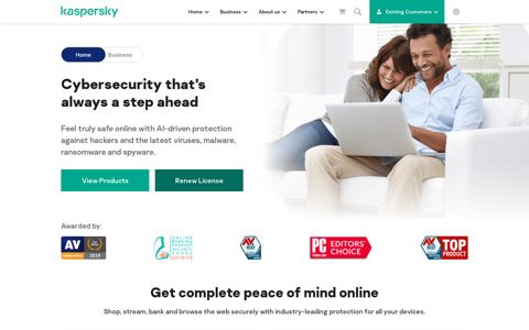 Kaspersky Cyber Security Solutions for Home & Business ...