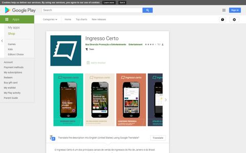 Ingresso Certo - Apps on Google Play