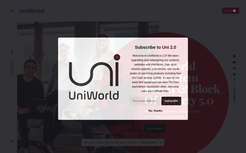 Uni World - Uni World | Uniworld.io Ecosystem