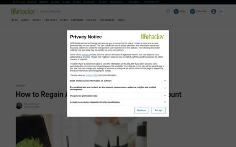 How to Regain Access to a Locked Linksys Account - Lifehacker