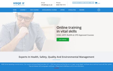HSQE © - Health and Safety Online Training Courses ...