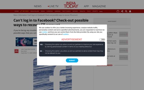 Can't log in to Facebook? Check-out possible ways to recover ...