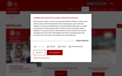 Bestellen: HKS - Heidelberger Klinische Standards