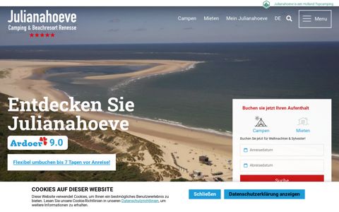 Julianahoeve | Dé Gezinscamping aan zee in Renesse ...