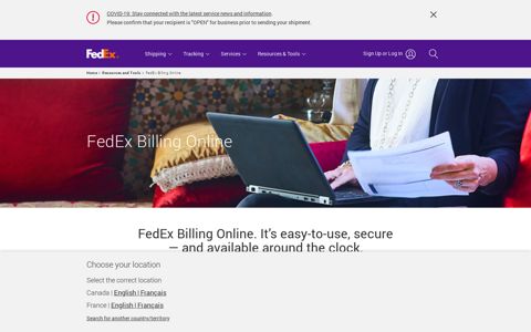 Invoices and Billing | FedEx Canada