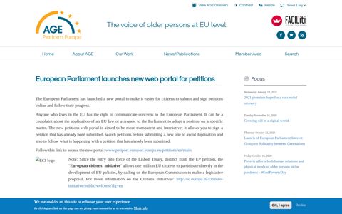 European Parliament launches new web portal for petitions ...