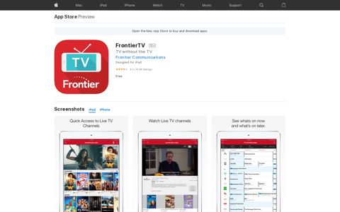 Frontier Communications - App Store - Apple