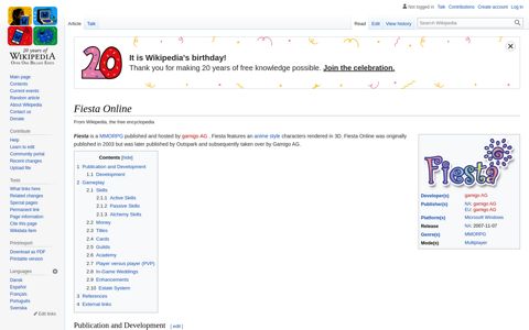 Fiesta Online - Wikipedia