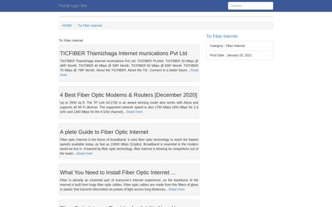 [LOGIN] Tic Fiber Internet FULL Version HD Quality Fiber Internet ...