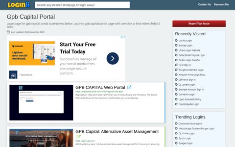 Gpb Capital Portal - Loginii.com