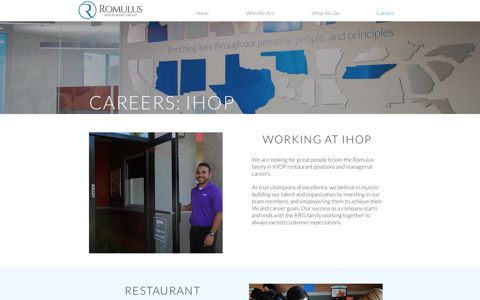IHOP Careers | Romulus Inc Main - Romulus Restaurant Group