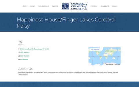 Happiness House/Finger Lakes Cerebral Palsy | Education
