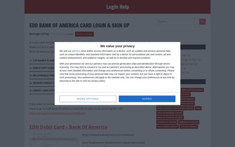 Edd Bank Of America Card Login & sign in guide, easy ...