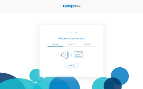 Welcome to Internet bank - Coop Pank