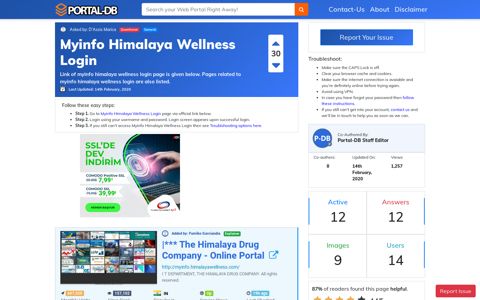 Myinfo Himalaya Wellness Login - Portal-DB.live