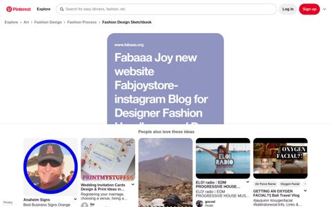 Fabaaa Joy new website Fabjoystore- instagram ... - Pinterest