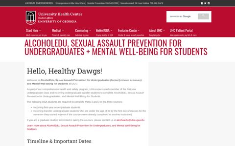 AlcoholEdu, Sexual Assault Prevention for Undergraduates + ...
