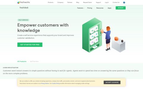 Self Service Portal for customers | Freshdesk