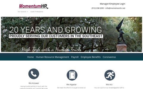 Human Resources | Payroll | Momentum Resources Savannah