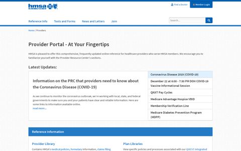 Provider Portal - HMSA