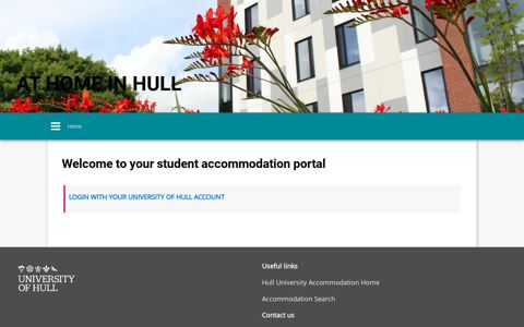Welcome to your student accommodation portal