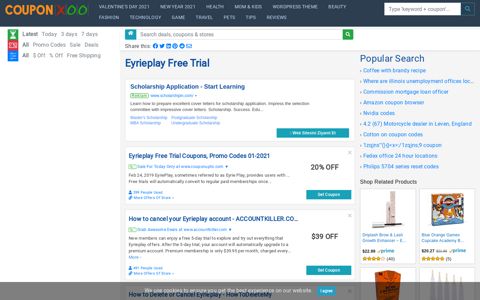 Eyrieplay Free Trial - 12/2020 - Couponxoo.com