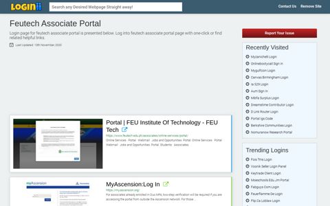 Feutech Associate Portal