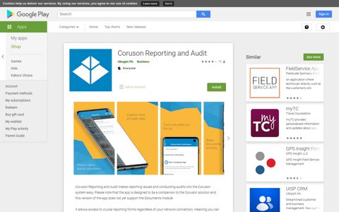 Coruson Reporting and Audit - Apps on Google Play