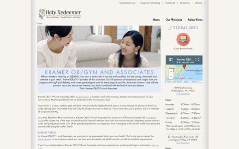 Kramer OB/GYN and Associates: Home