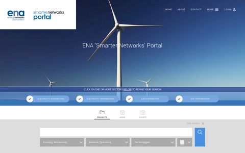 ENA Smarter Networks Portal | Smart Grid Projects UK