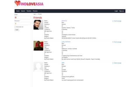 login - Friends - FindLoveAsia.com | Leading Free Asian ...