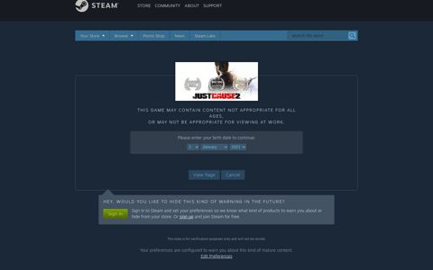 Just Cause 2 on Steam