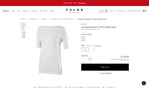 Levanto Women T-Shirt Boat-neck | FALKE