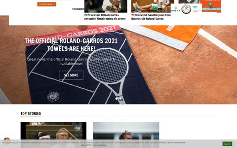 Roland-Garros - The 2020 Roland-Garros Tournament official ...