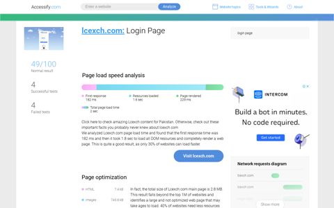 Access lcexch.com. Login Page