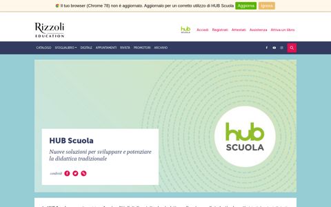 HUB Scuola | Rizzoli Education