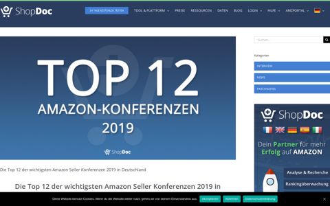 Die Top 12 der wichtigsten Amazon Seller Konferenzen 2019 ...