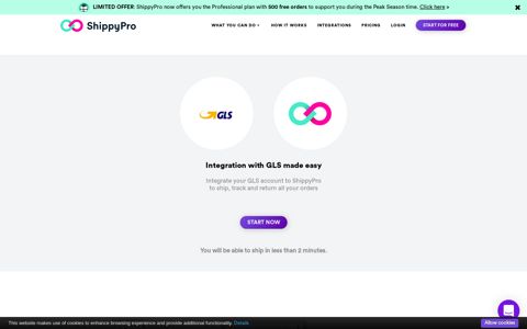 Integration with GLS made easy - ShippyPro