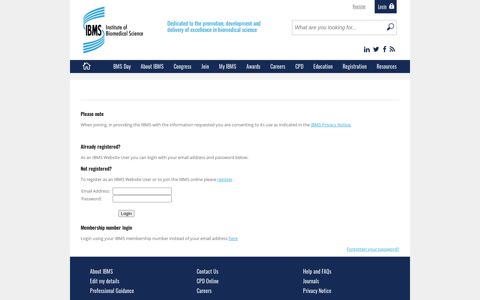 Membership number login - Untitled page - Institute of ...