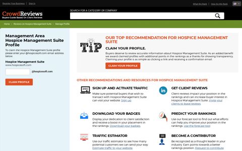 Hospice Management Suite Manage and Login Profile on ...