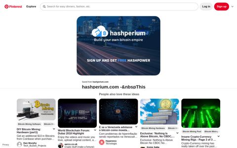 Hashperium | Bitcoin, What is bitcoin mining, Cloud mining