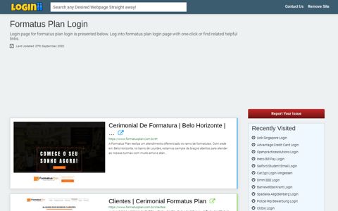 Formatus Plan Login - Loginii.com