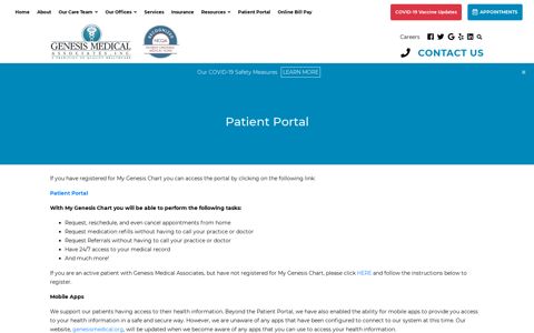 Patient Portal - Genesis Medical Associates