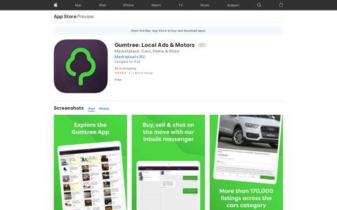‎Gumtree: Local Ads & Motors on the App Store