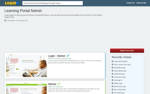 Learning Portal Nelnet - Loginii.com
