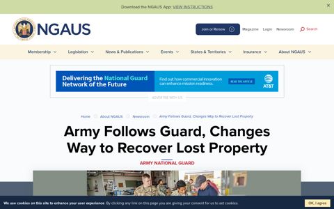 Army Follows Guard, Changes Way to Recover Lost Property ...
