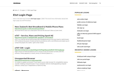 Etxt Login Page ❤️ One Click Access - iLoveLogin