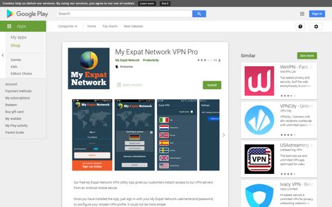 My Expat Network VPN Pro - Apps on Google Play